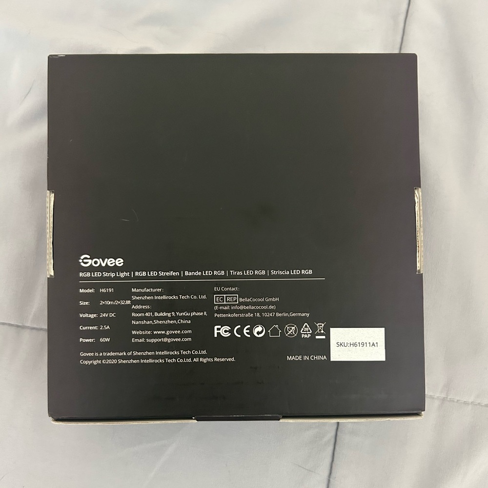Govee RGB LED Strip Light - Multi-Color - Picture 2 of 4
